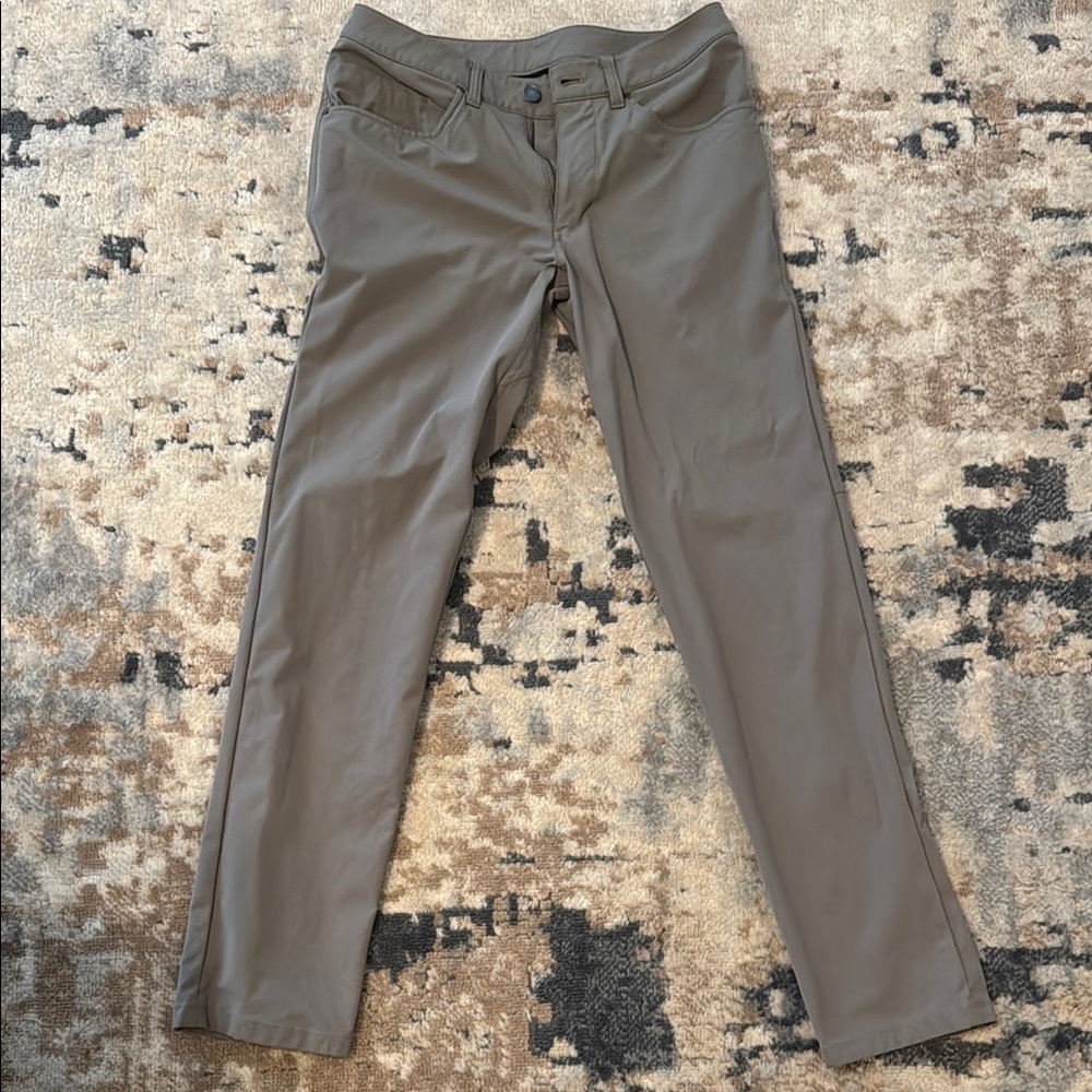 lululemon athletica slim fit 5 pocket pants